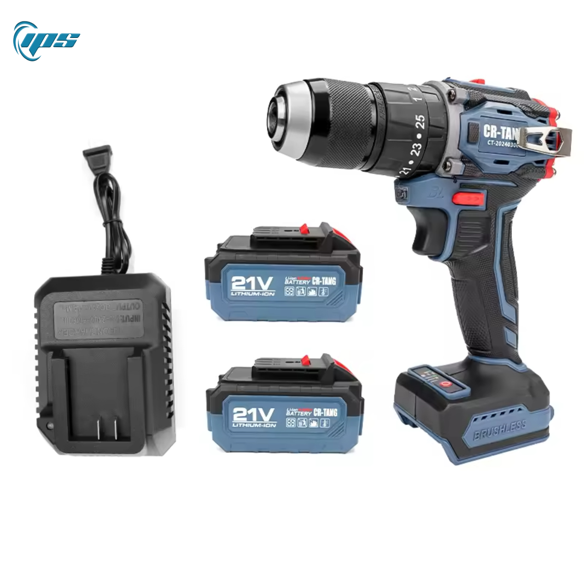 Portable Battery Power Wrench Brushless Electric Torque Wrenches Multifunctional Cordless Impact Wrench Combination Tool Set OEM