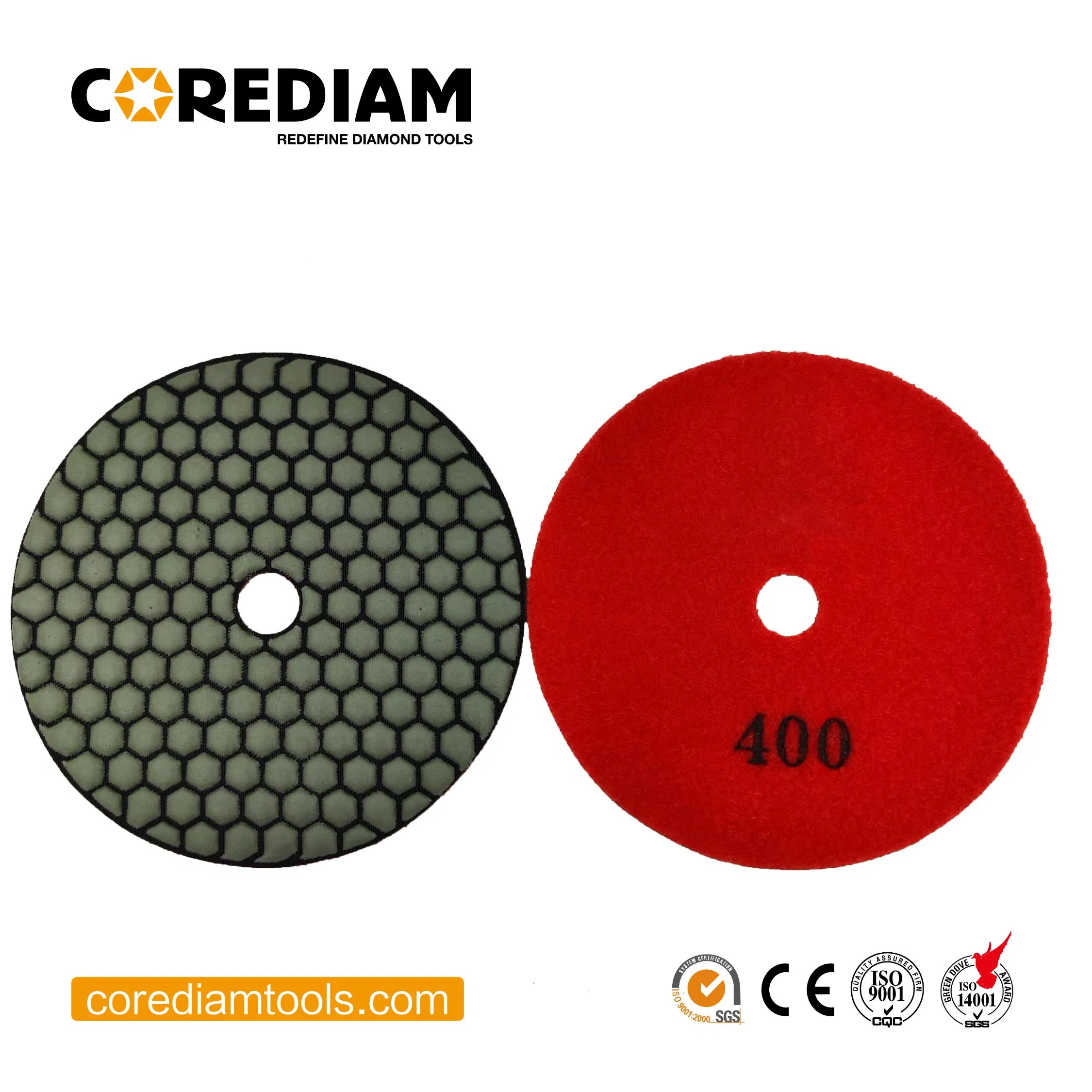 Stone Polishing Pads/Diamond Dry Polishing Tools with Good Grinding Performance, Long Lifespan