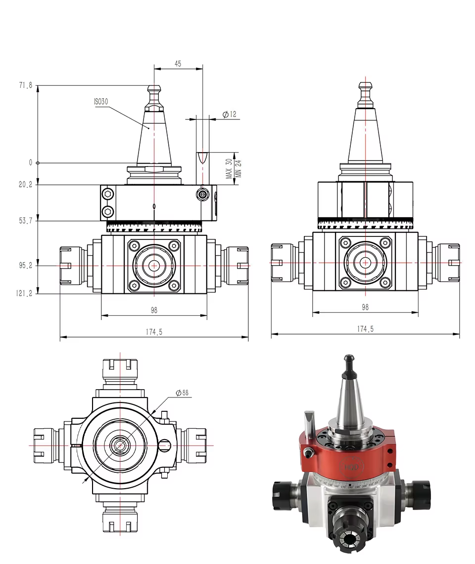 ISO30 Aggregate Drawing