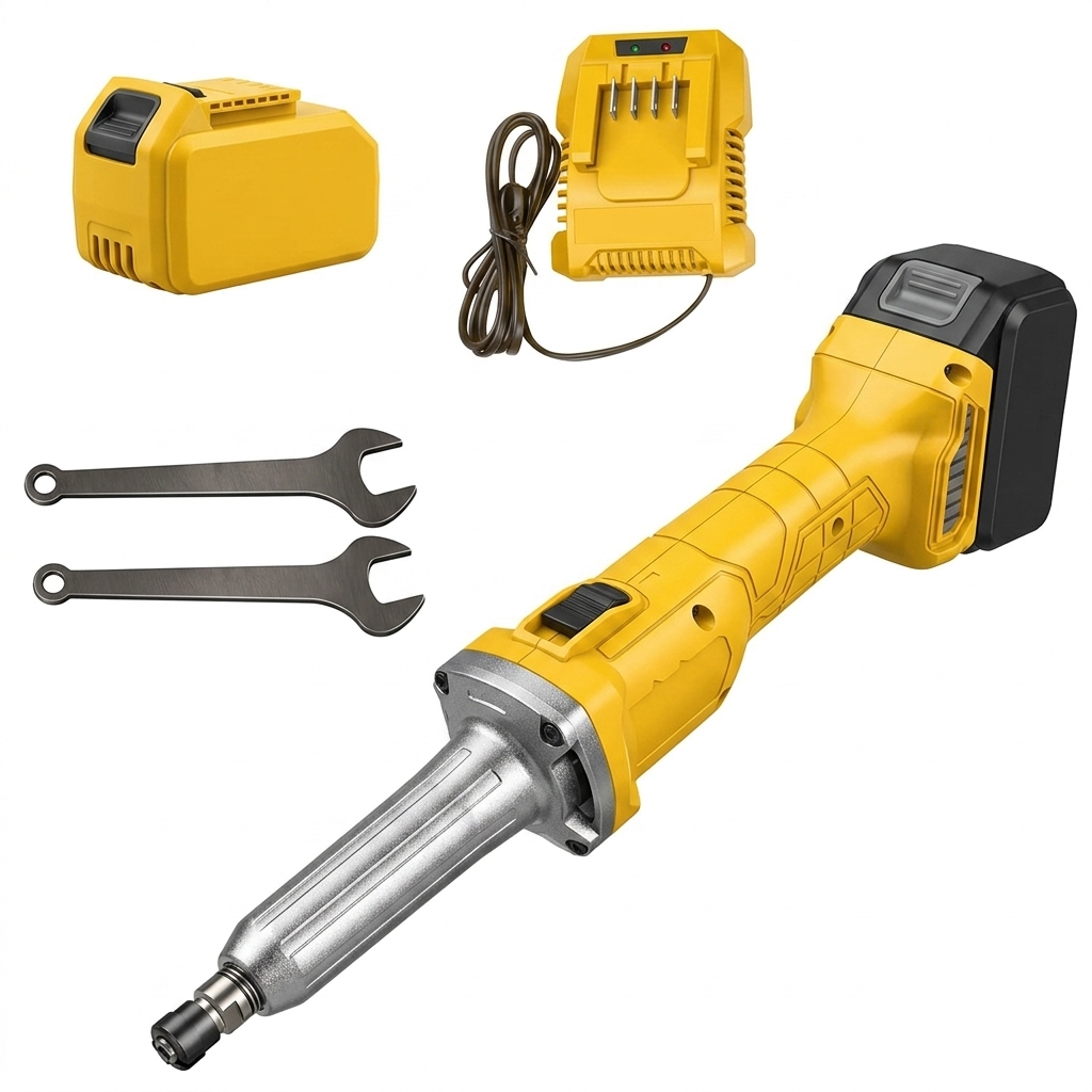 High Quality Cordless Brushless 21v Industrial Grade Lithium Battery Die Grinder