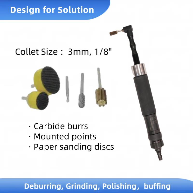 Professional Power Tools Long Neck Angle Milling Tool Air Angle Grinder