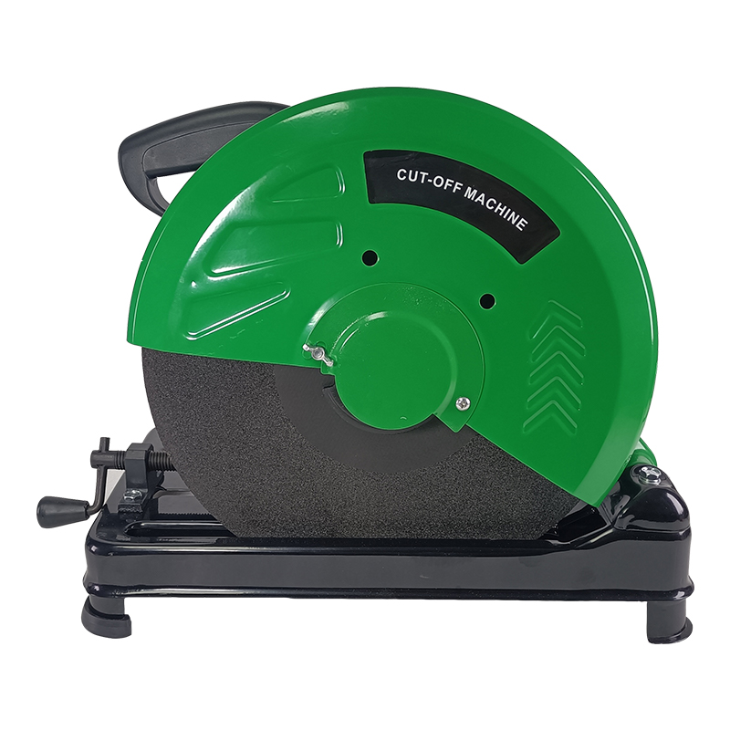 KQ-2455 2000W Heavy Duty High-Power Corded Electric Cut Machine 355mm Industrial DIY Grade Miter Saw for Metal Pipe Rod Cutting