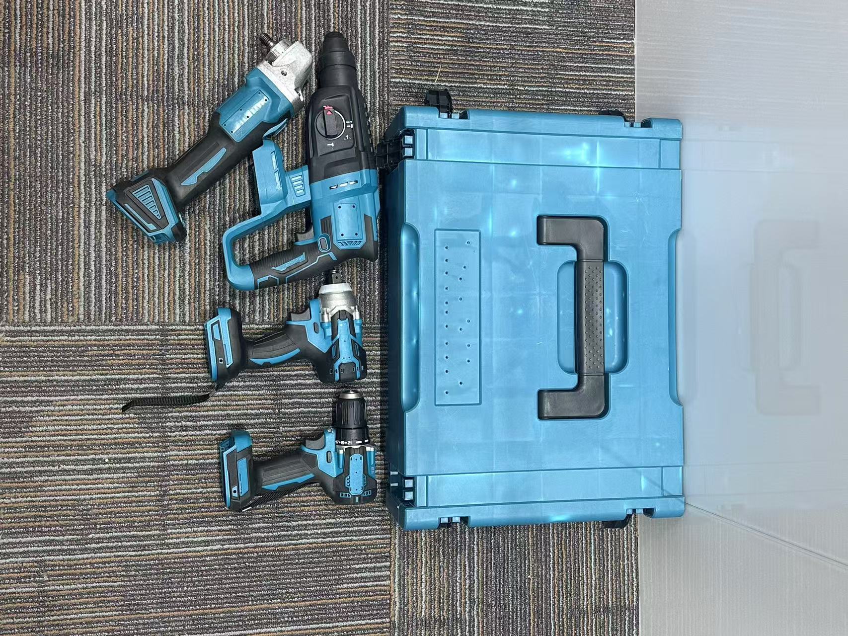 Hot Selling Lithium Battery Cordless Power Tool Set for Repair