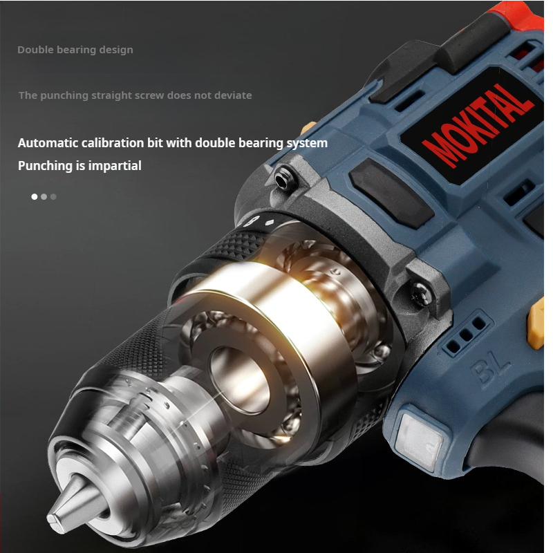 Wholesale Industrial Grade High Power Brushless Lithium Electric Drill Cordless Hand Drill Multifunctional Electric Screwdriver