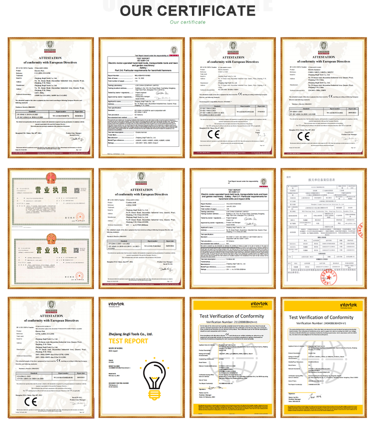 Certifications Document
