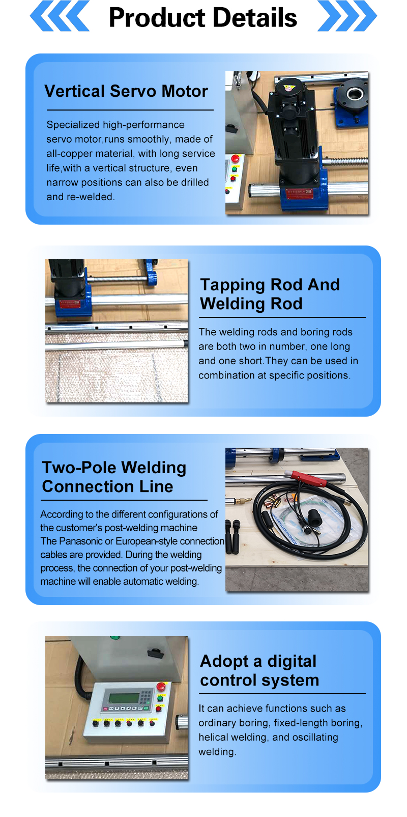 Boring Machine Setup