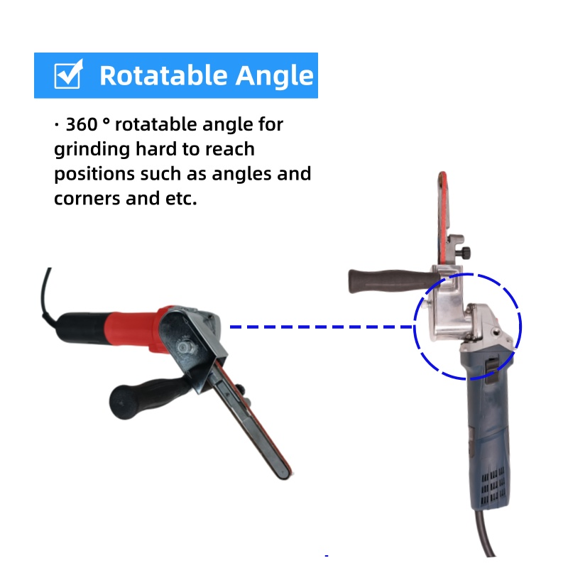 Durable Power Tools 750W Electric Belt Sander Metalworking Used Grinder