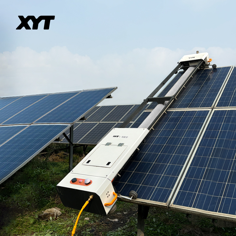 Automatic Solar Panel Cleaning Robot Remote Control Pv Cleaning Robot Automatic Pv Remote Control X6 Cleaning Brush