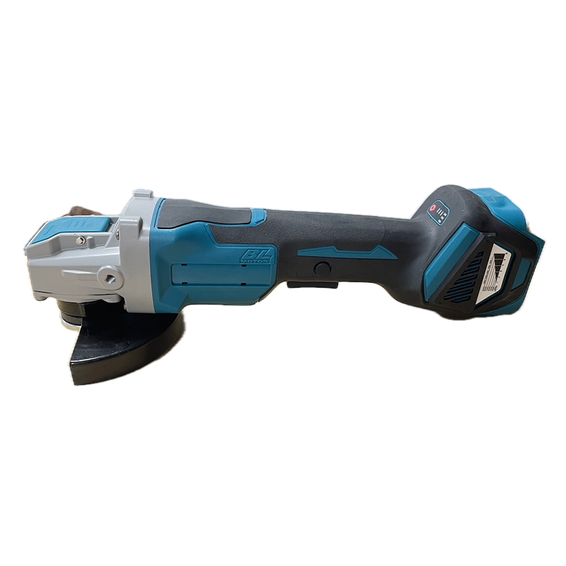 21V High Quality 125mm Cordless Brushless Angle Grinder with Slide Switch High Power Cutting Disc Combo Kit