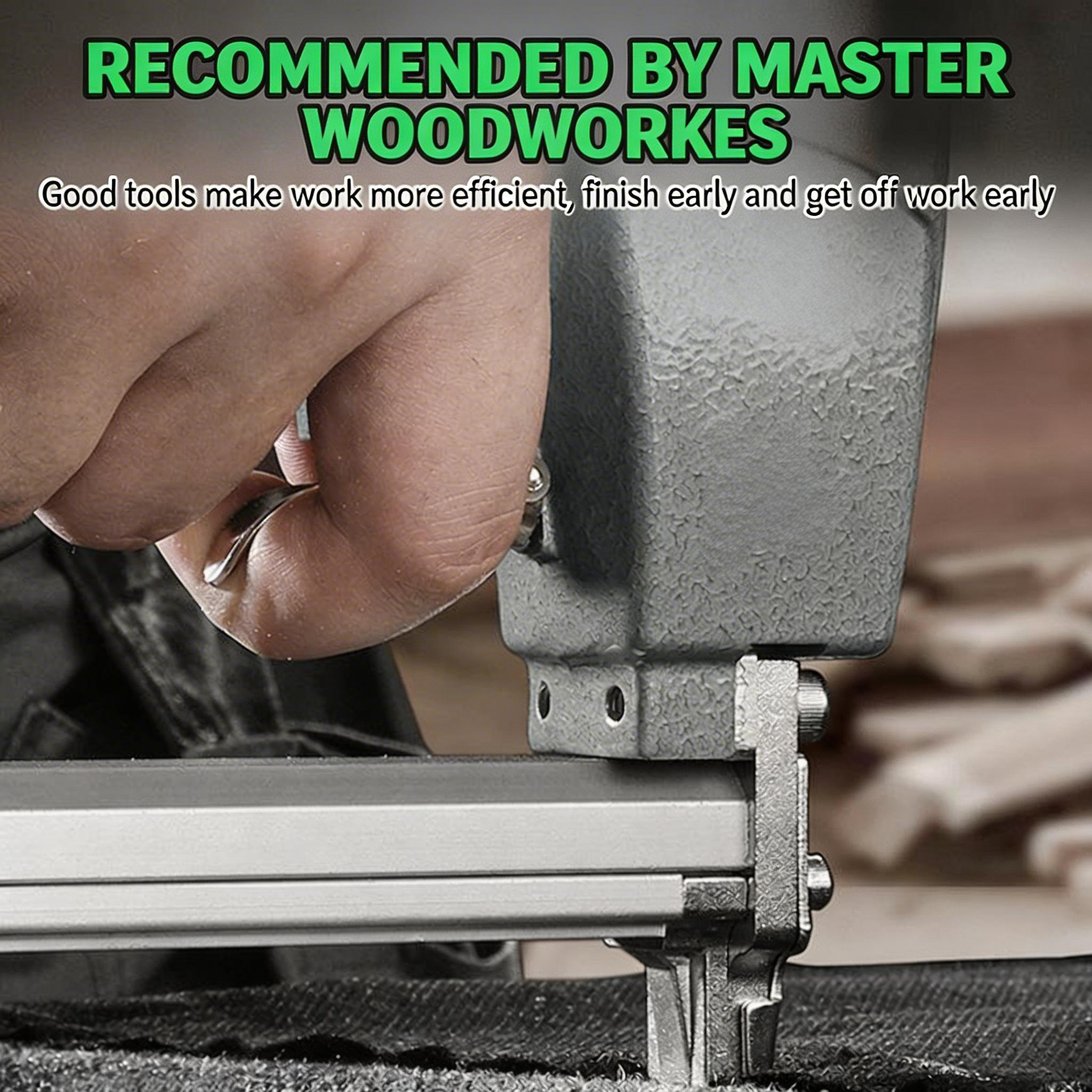 Air-Powered Steel Nail Gun Pneumatic Fastening Tool with Depth Control for Concrete Brick Wood Construction