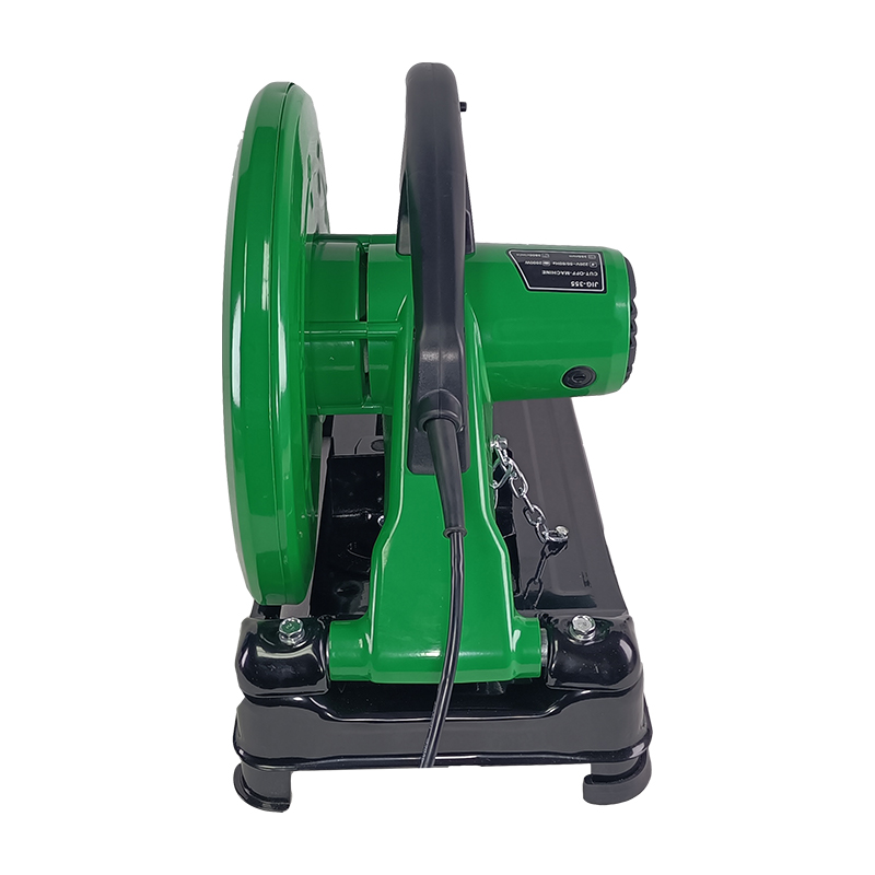 KQ-2455 2000W Heavy Duty High-Power Corded Electric Cut Machine 355mm Industrial DIY Grade Miter Saw for Metal Pipe Rod Cutting
