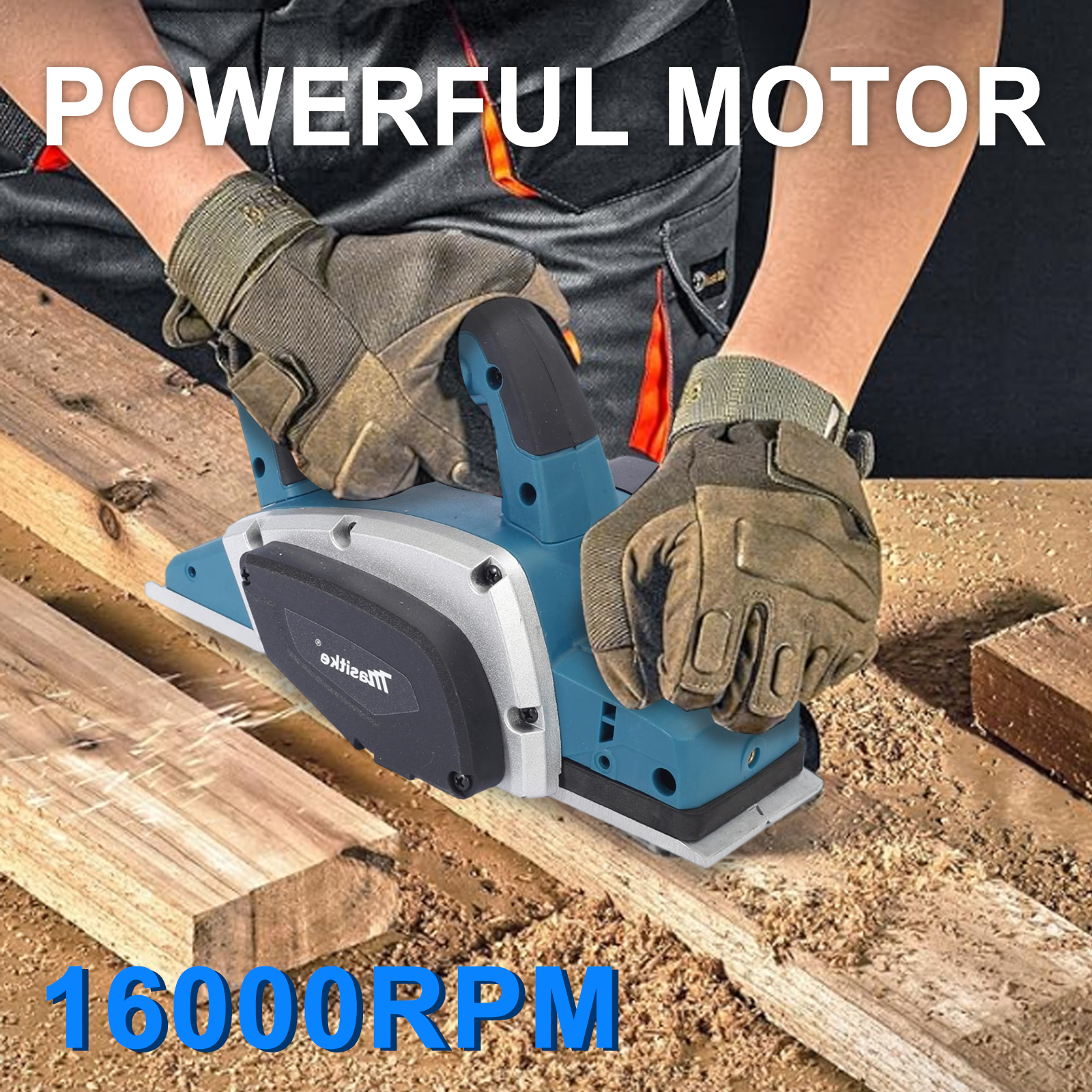 Customizable Support Industrial Grade Multi-function High Power Woodworking Tools Portable Electric Planer