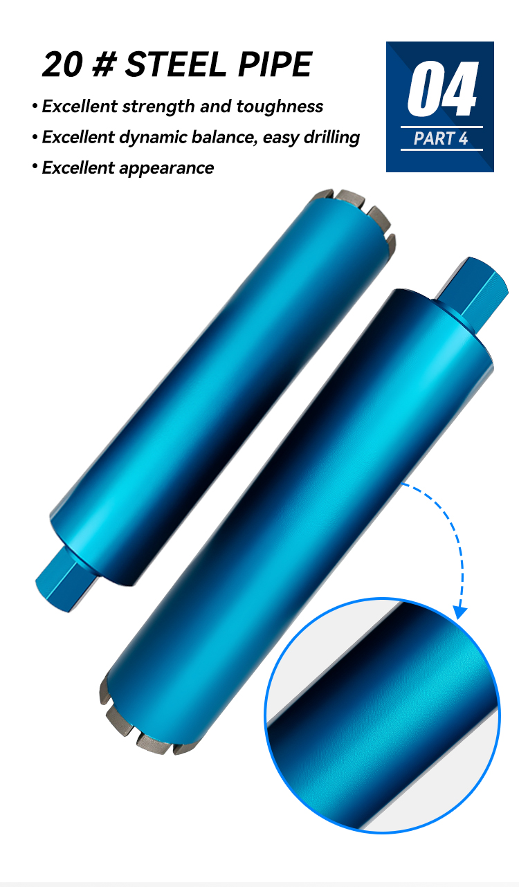 Diamond Core Drill Bit