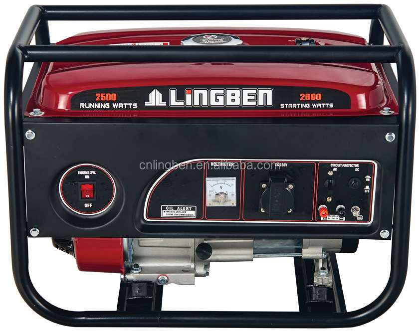 Lingben China Portable Small Electric Generator Motor With Battery