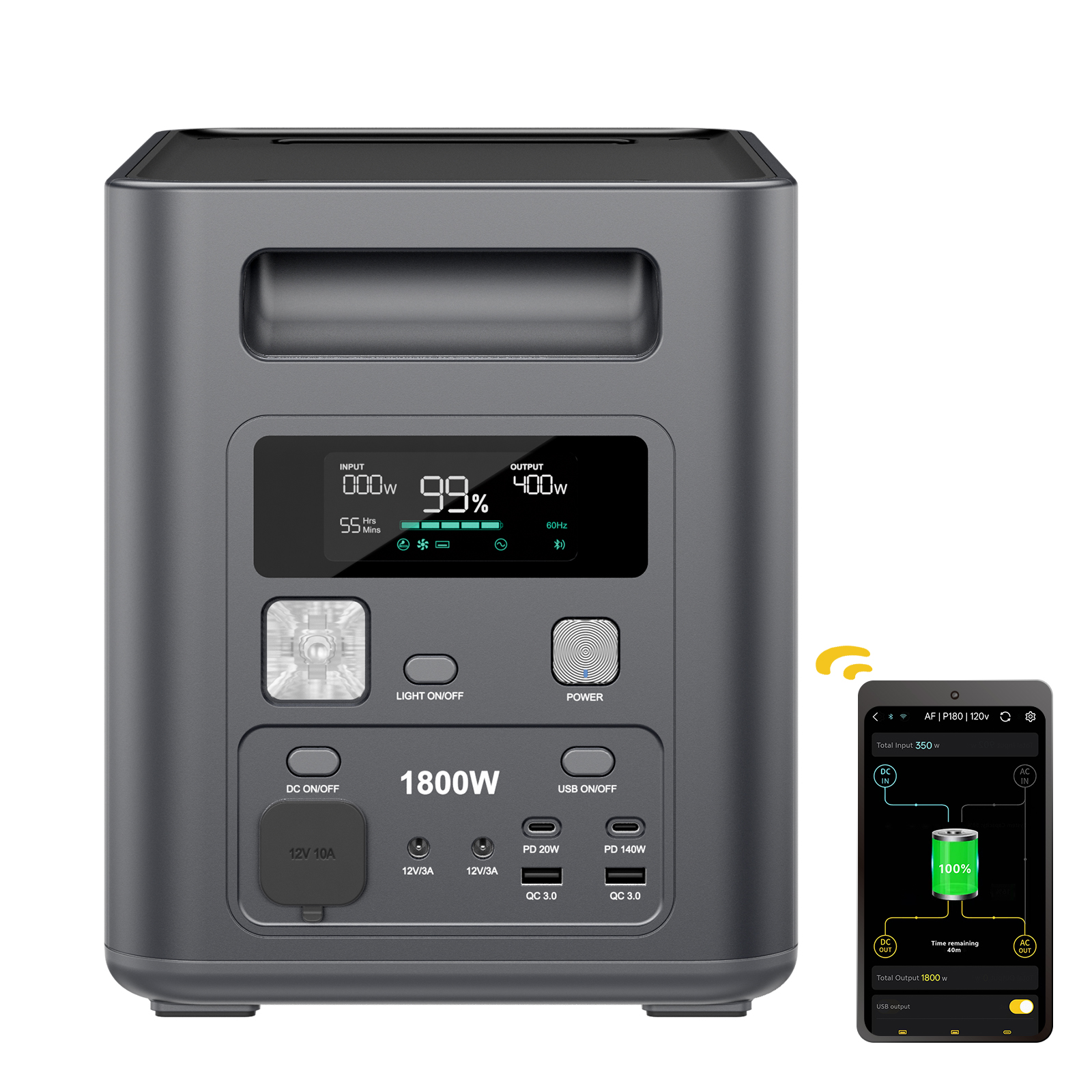 Portable Power Station Use Smart BMS System Warehouse Oversea Emergency Campsite Backup 1024Wh Portable Battery Generator