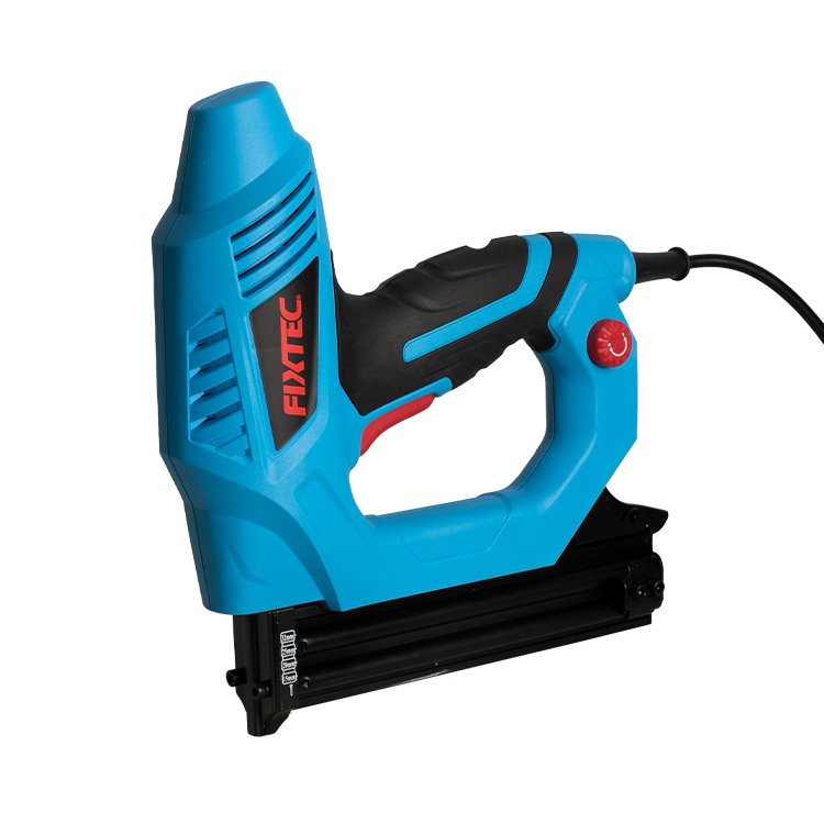 Fixtec Power Woodworking Tools Multi Function Electric Nailer Pneumatic Air Stapler