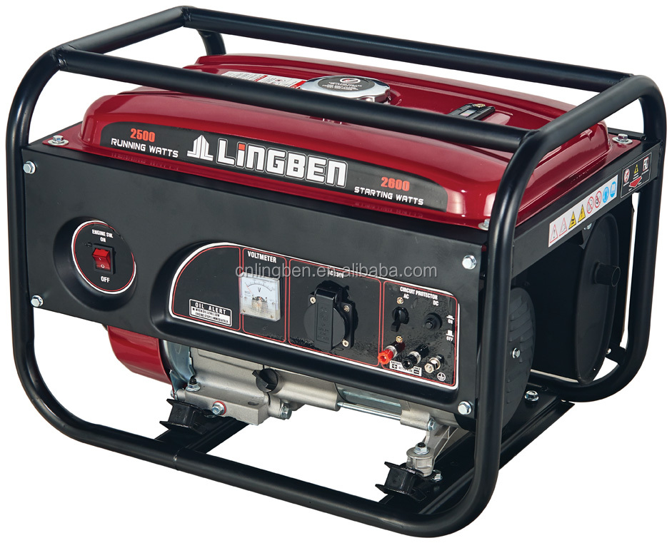 Lingben China Portable Small Electric Generator Motor With Battery