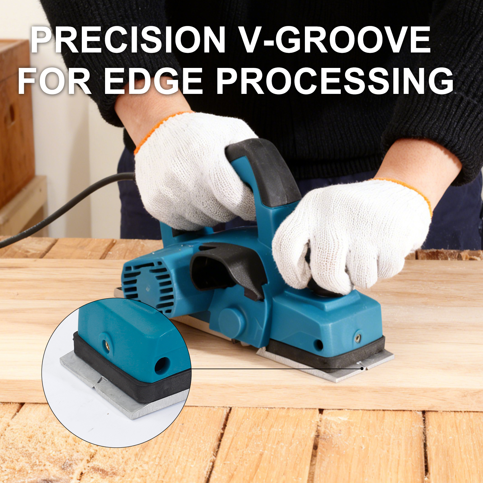 Customizable Support Industrial Grade Multi-function High Power Woodworking Tools Portable Electric Planer