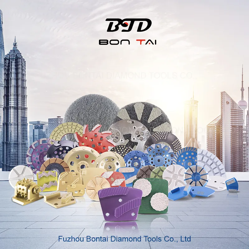 Diamond Tool for Concrete Cement Stone Polishing Grinding with Three 9mm Holes