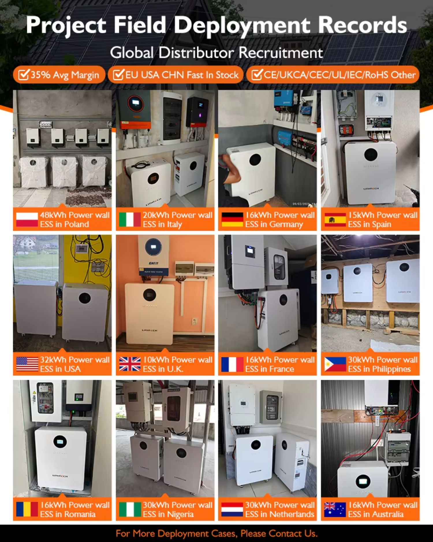 IP65 Waterproof Dustproof Large Capacity 15kwh Vertical Lifepo4 Solar Power System 51.2 Volt 300ah 314ah Lithium Ion Battery