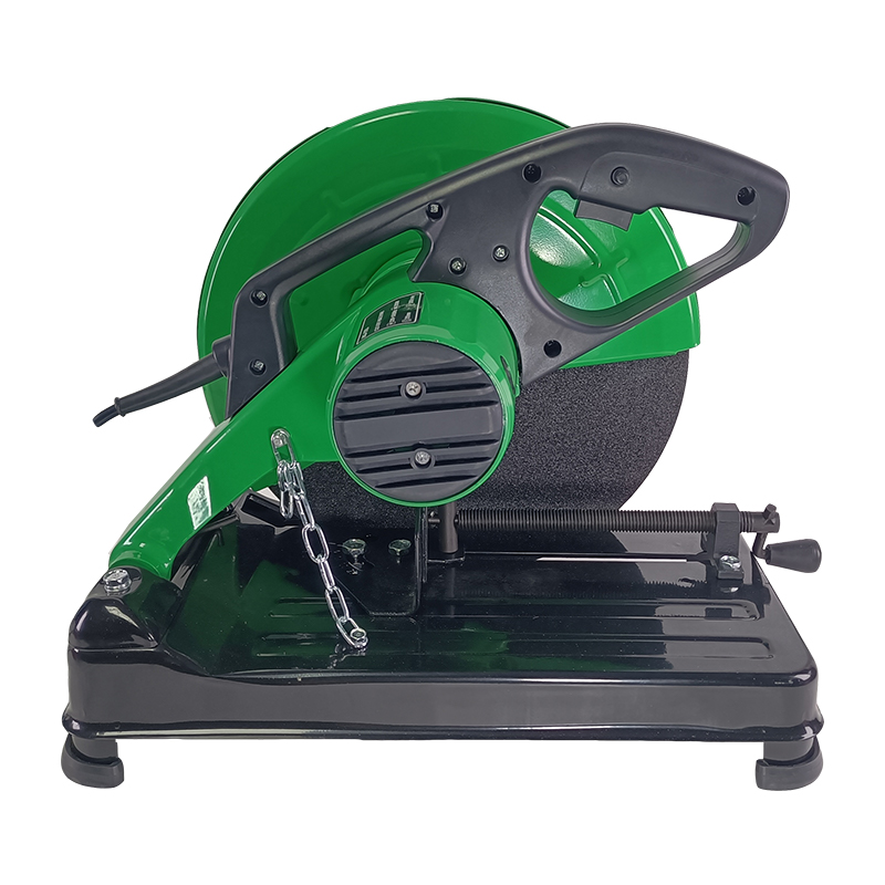 KQ-2455 2000W Heavy Duty High-Power Corded Electric Cut Machine 355mm Industrial DIY Grade Miter Saw for Metal Pipe Rod Cutting