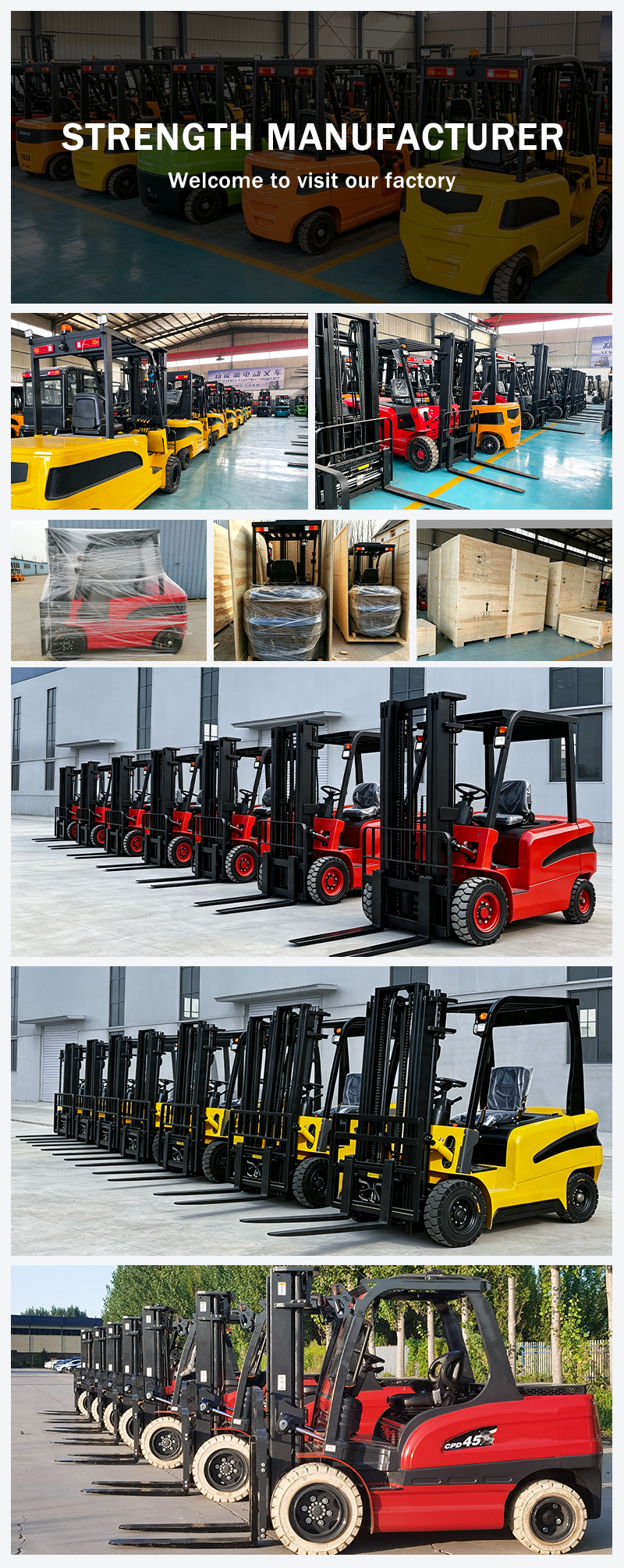 Forklift Front View