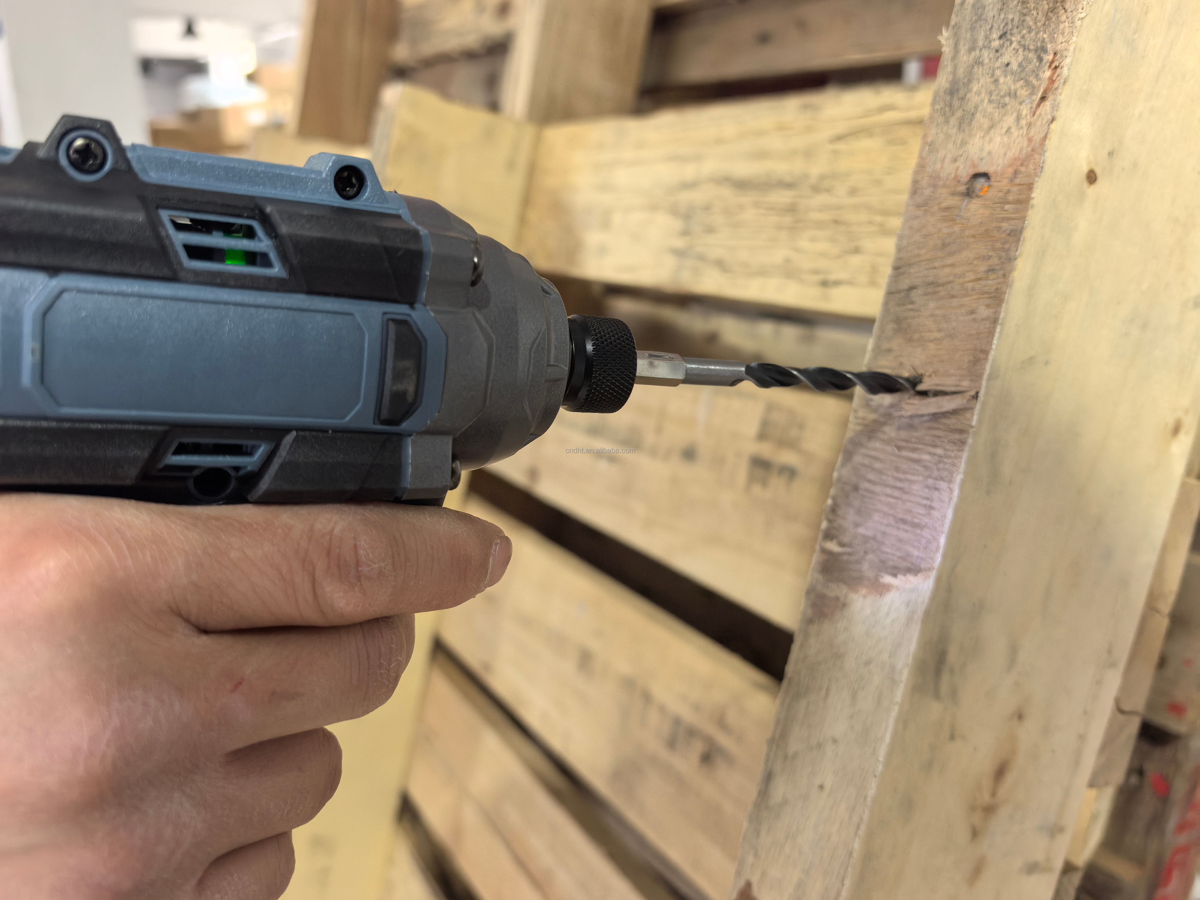 Hot Selling Industrial Grade Cordless Mini Electric Drill Battery Powered Screwdriver Impact Driver Manual Type