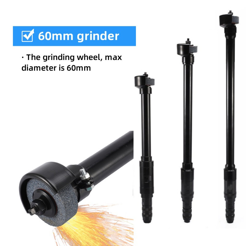 Heavy-Duty Pneumatic Grinder Power-Tool for Construction Industry Use