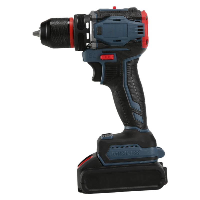 36V Brushless Portable Cordless Drill Battery Power Tool Set Impact Drill Kits Industrial Rechargeable Electric Screwdriver