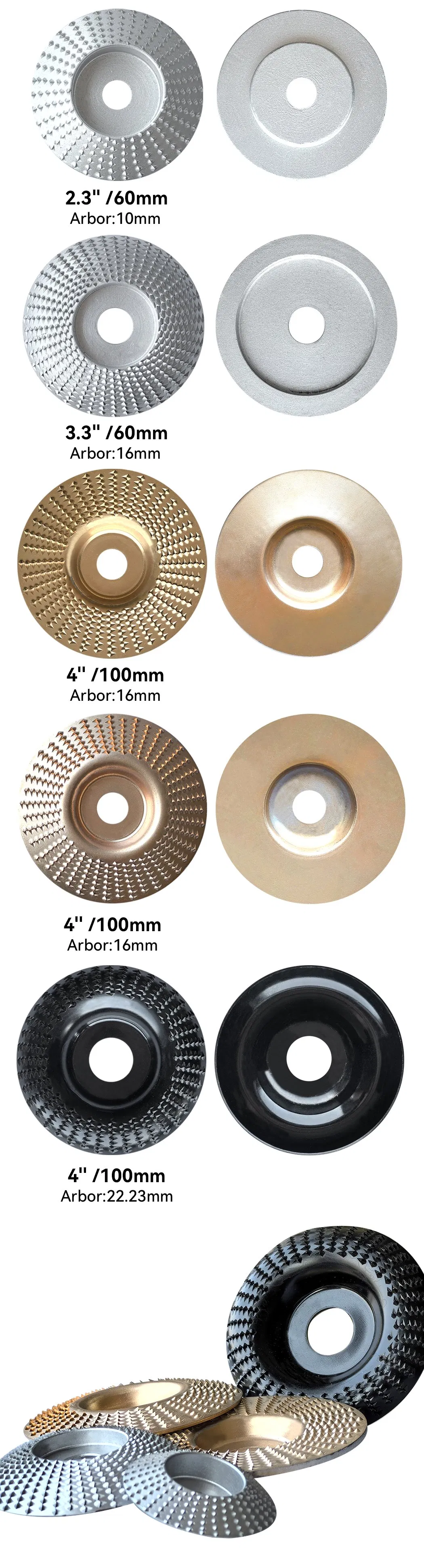 Stump Grinding Tools for Wood Cutting Shaping Carving Sanding and Polishing