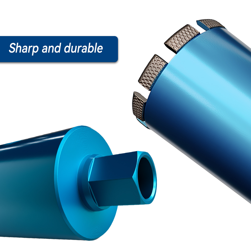 Diamond Core Drill Bit 76Mm Hole Drill Concrete Air Conditioning Walling Drilling