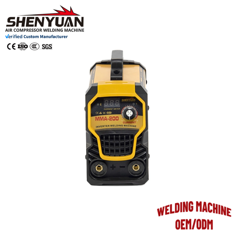 SHENYUAN IGBT INVERTER Arc Welder Small Welder High Frequency Welding Machine Manual Metal Arc Welder MMA-200