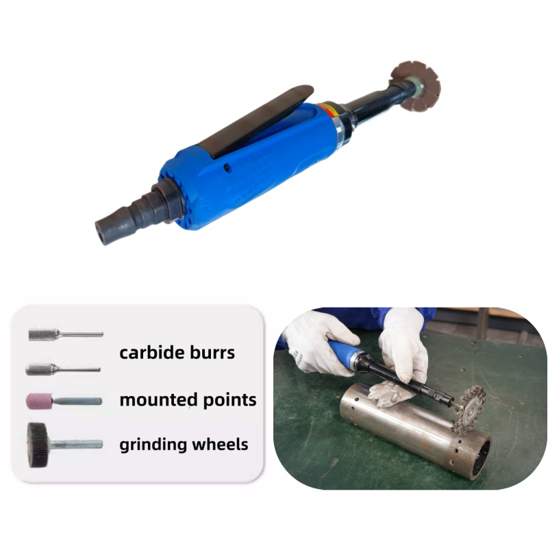 Pneumatic Straight Die Grinder Air Grinding Tool Polishing Sander Machine Power Tools