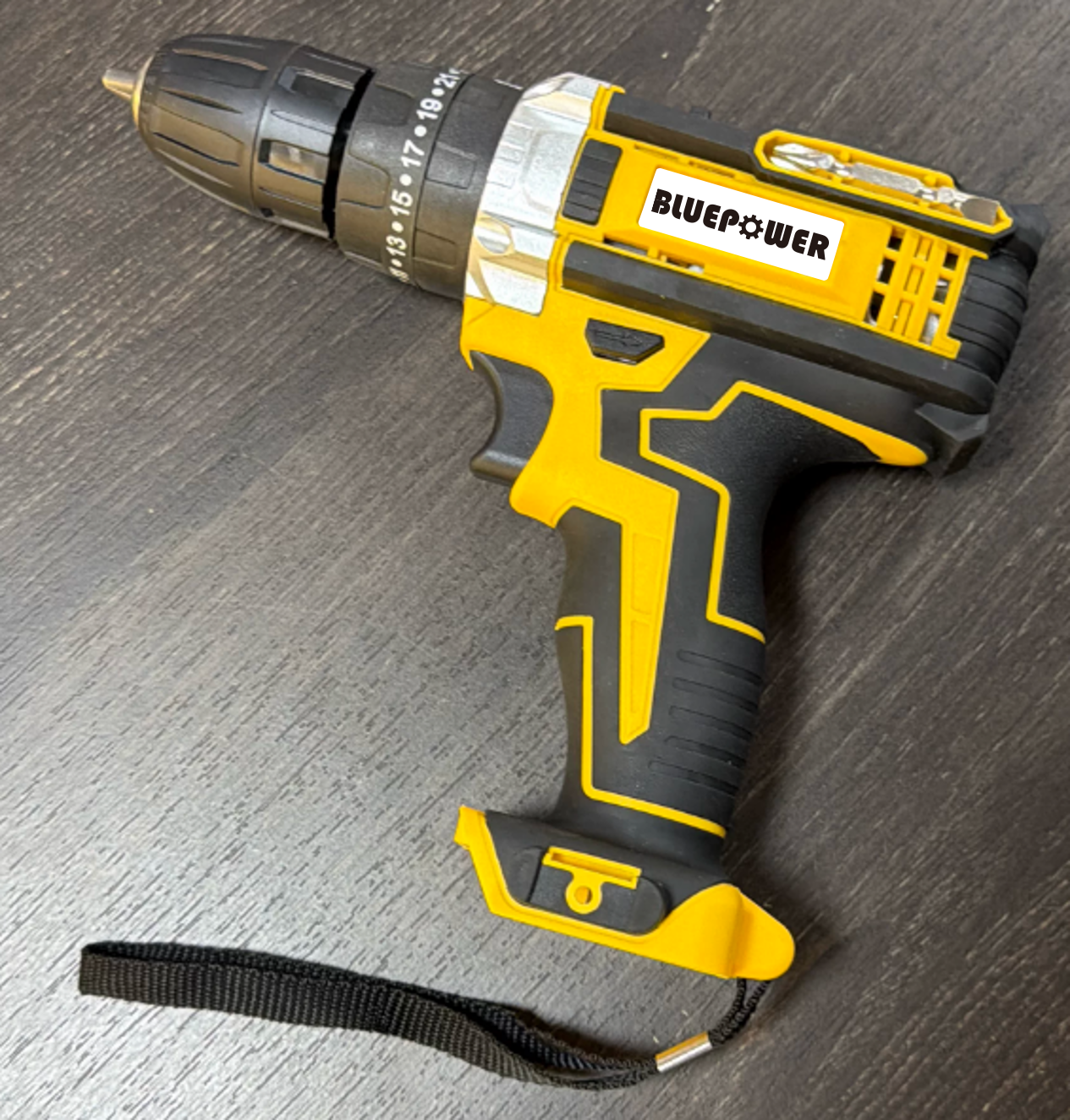 20V Electric Cordless Drill Set Power Tool Combo Kit 1400rpm Chuck Brushed Motor for Woodworking