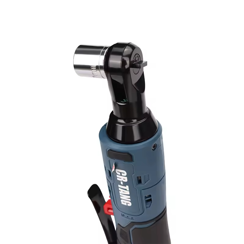 Handy High Torque 21V Li-Ion Rechargeable Cordless Brushless Motor Electric Ratchet Wrench for Industrial DIY Stage Truss