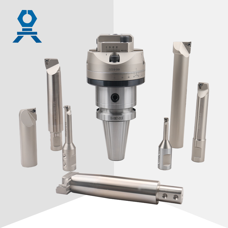 Boring Tool R8 BT NT MT Shank Precision NBH2084 Boring Head Set With 8pcs Adjustable Insert Boring Bar