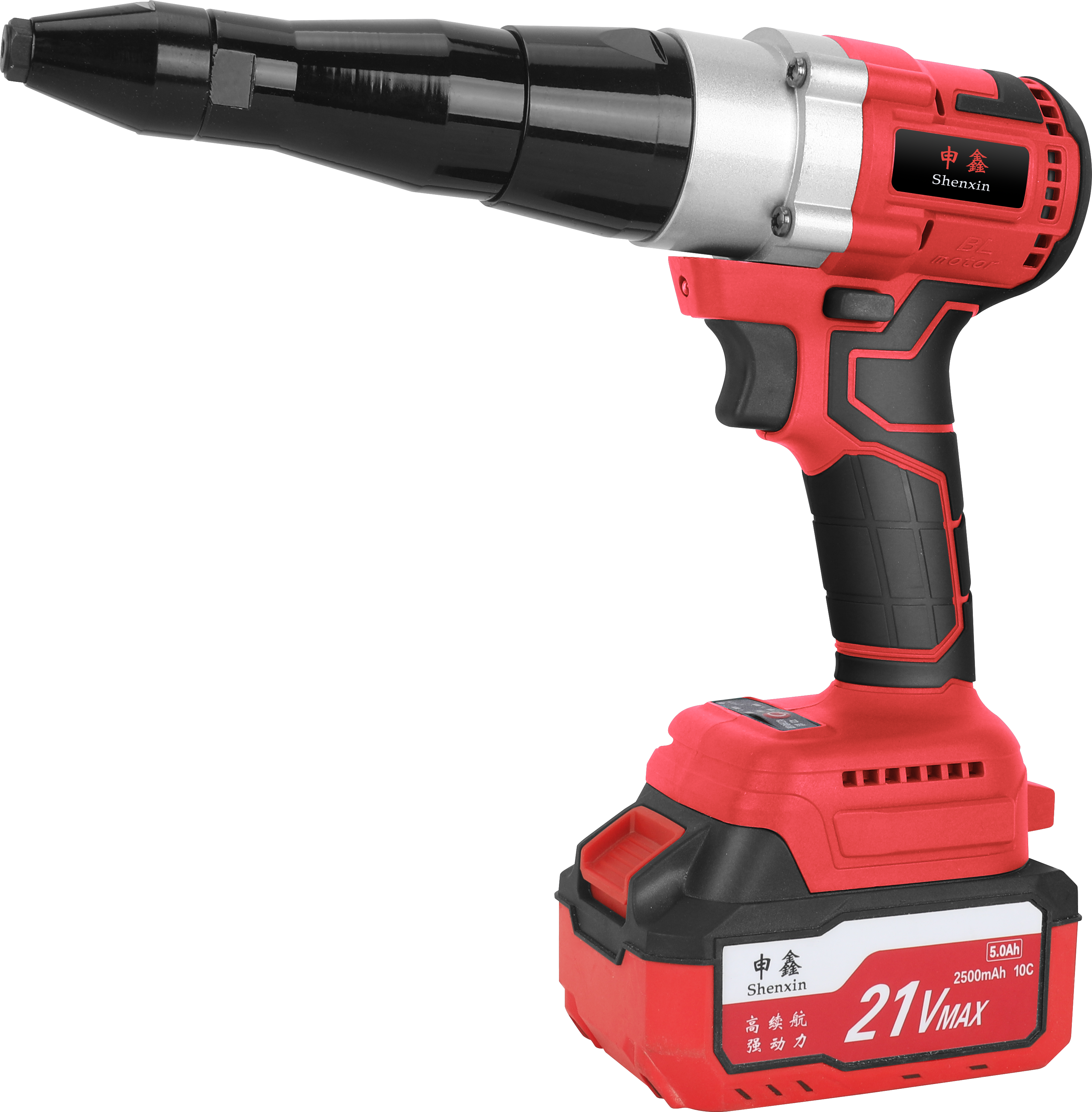 Hot Selling Li-ion Battery Rivet Gun for Industrial &amp; DIY Fastening &amp; Riveting in Sheet Metal &amp; Tubes 1 Year Warranty