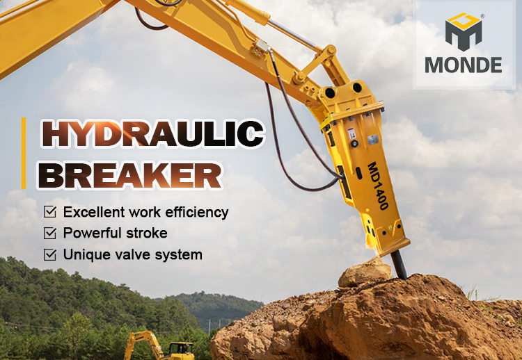 Excavator Jack Hammer