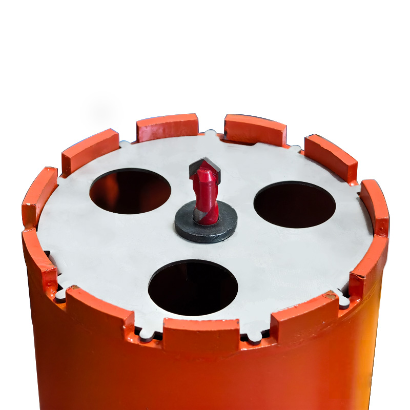 The Large-diameter Diamond Core Drill Dedicated Positioning Drill Is Used for Reinforced Concrete