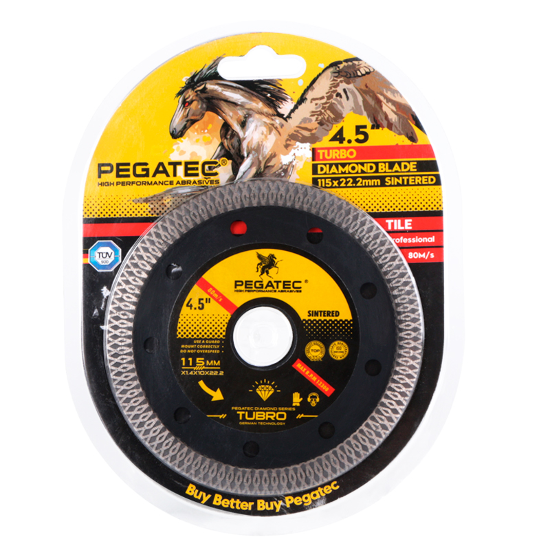 PEGATEC 4.5 Inch Porcelain Tile Cutting Disc For Angle Grinder