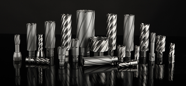 Diamond HSS Annular Cutter Set Universal Shank Magnetic Core Drill Bit for Stainless Steel Aluminum Boring Hole Saw Drilling