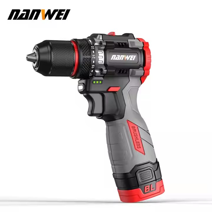 Lithium cordless drill detail 3