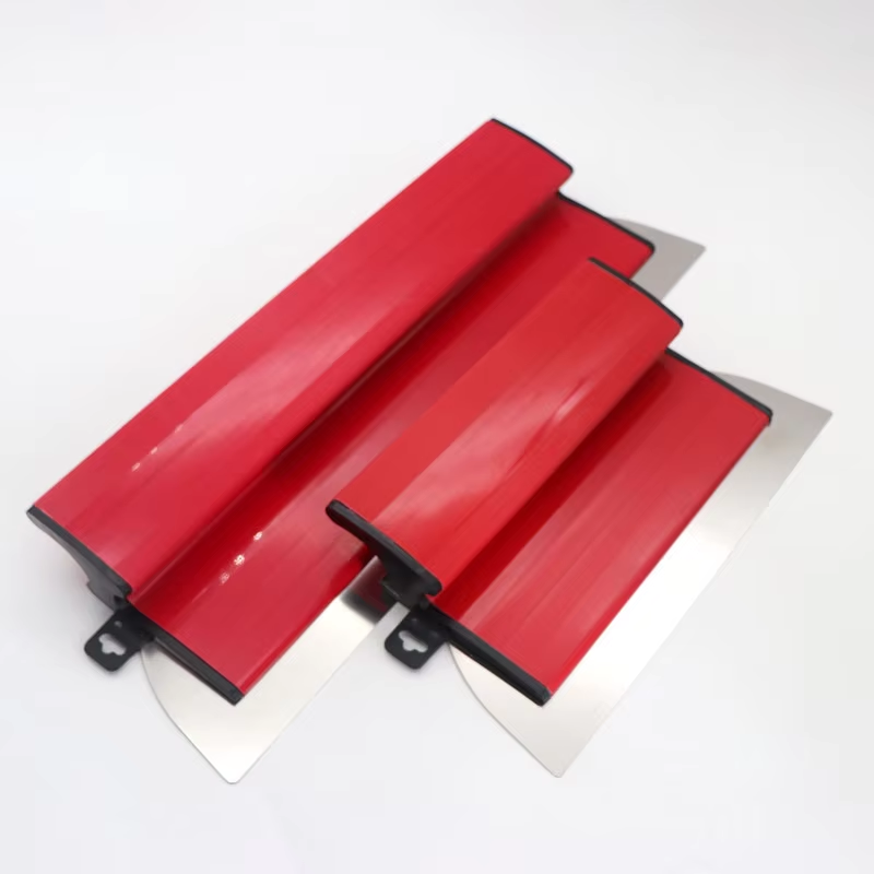Industrial Multi Specification Stainless Steel Putty Scraper Kit Flexible Blade Replaceable Blade Aluminum Alloy Handle Wall