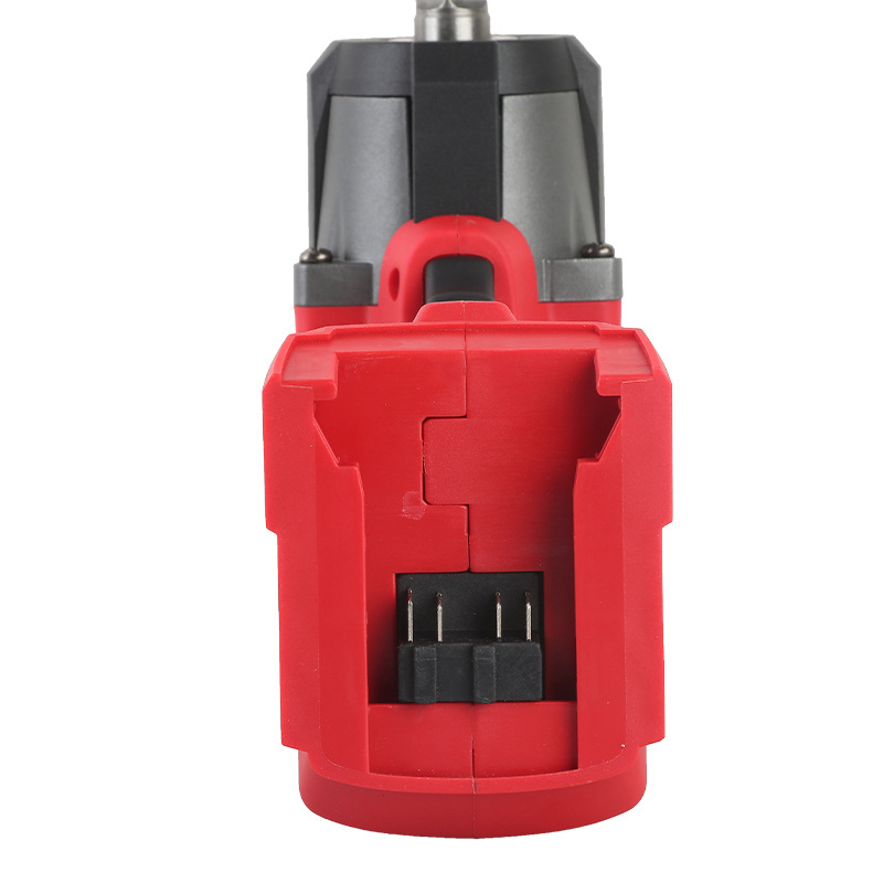 Wireless Power Wrench with Lithium Battery, 0-1300nm Cordless Impact Tool for Automotive &amp; Construction