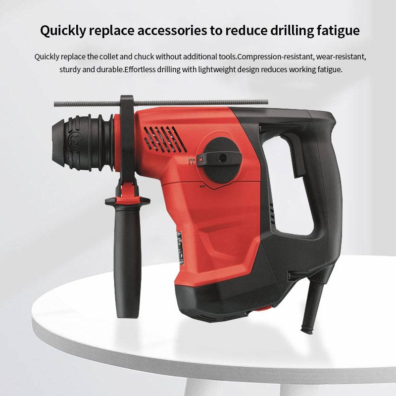 Wholesale Custom Industrial Handheld High Power Electric Hammer Concrete Demolition Rotary Hammer