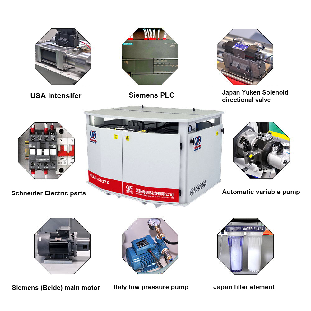 Water Jet Machinery View