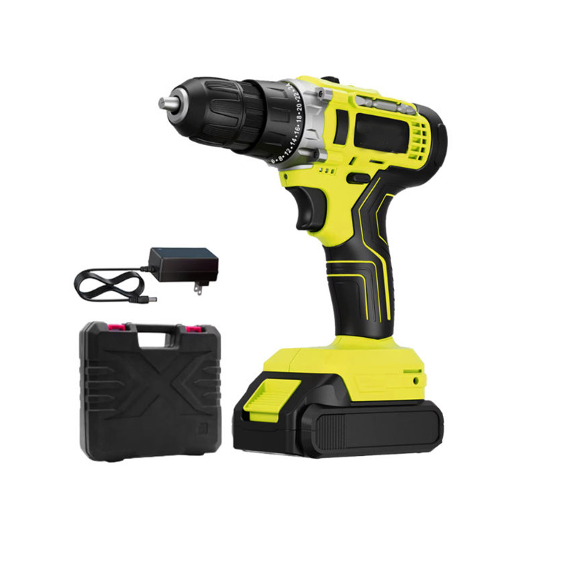 New OEM Support Factory Direct Cordless Impact Drill Set 35N.m Dual Speed 10MM Electric Power Toolkit for Wood Concrete