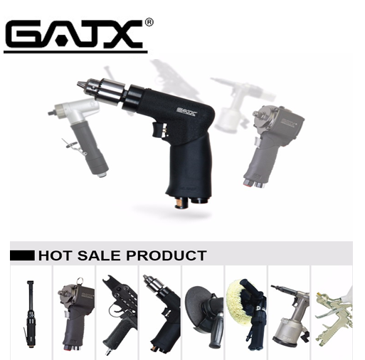 Air-powered Air Riveter Fastening Tools Pneumatic Rivet Nut Set with M3-M12 Capacity and Alum. Steel/S.ST Material