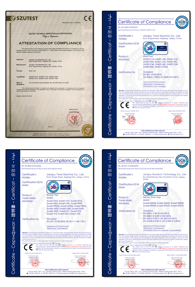 Product Certifications