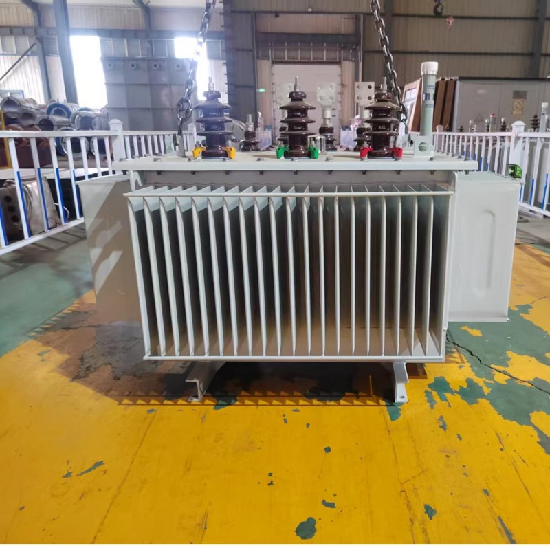 Large Capacity Three Phase Oil Immersed Step Down Transformer 10kV 0.4kV Corrosion Resistant Outdoor Power Equipment